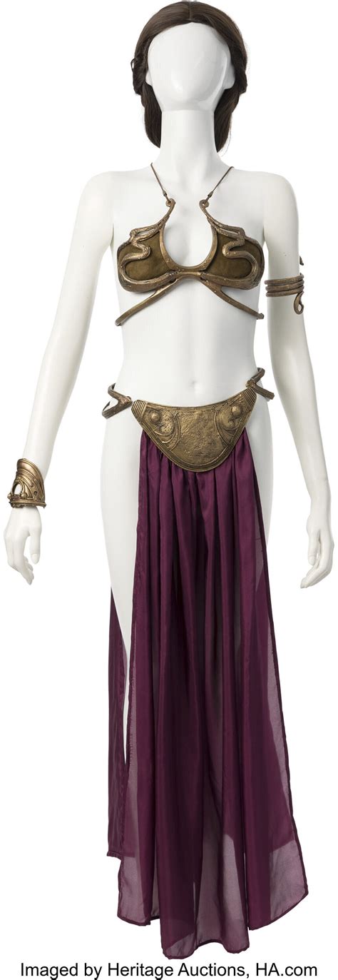 Princess Leia bikini costume from set of Star Wars movie sells at ...